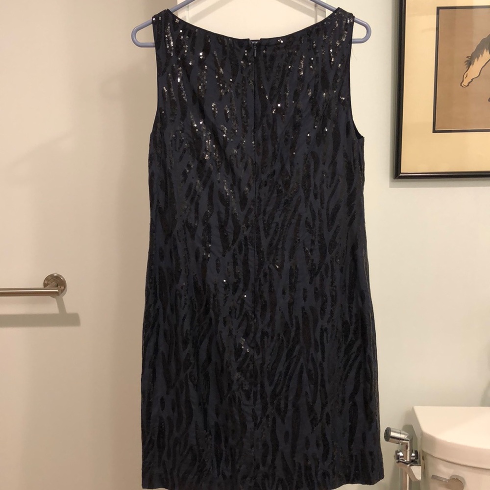 Suzy Chin Sequin Shift Dress - Picture 5 of 5